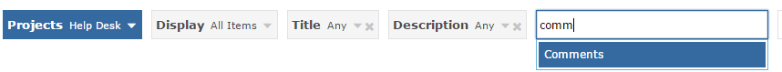 Searching Improvements