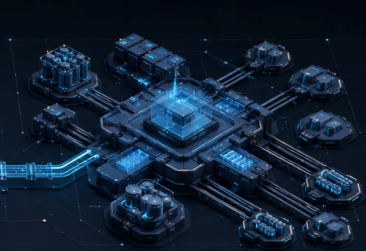 Aerospace segment of a continuous synthetic operations diorama